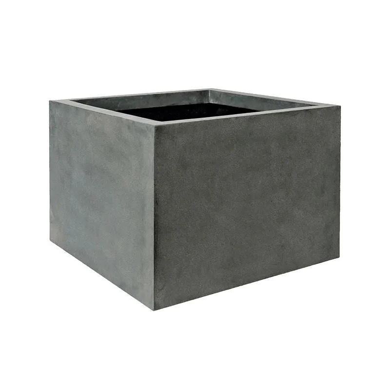 Fiberstone Plant Pot 70cm Height 100cm Dia Jumbo Middle High XL Grey