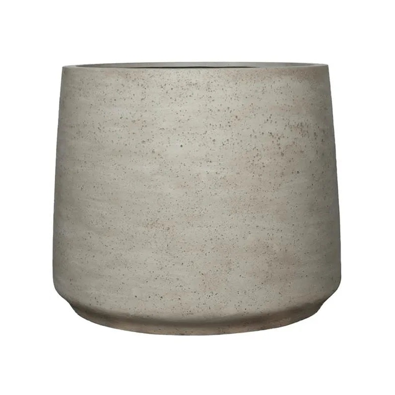 Urban Plant Pot 97cm Height 95cm Dia Jumbo Patt M Beige Washed