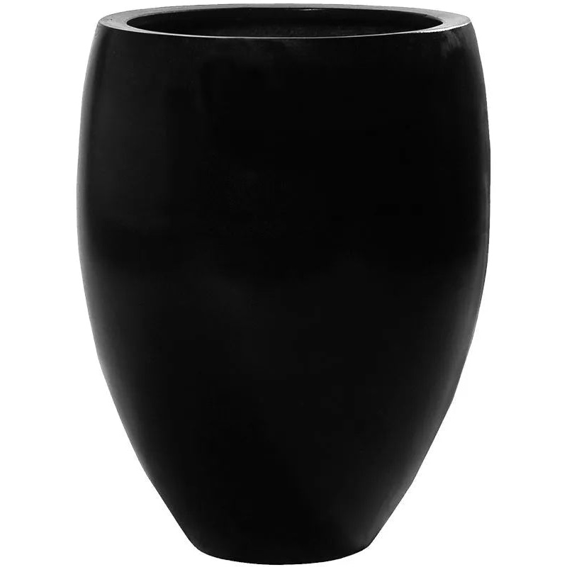 Fiberstone Plant Pot 45cm Height 26cm Dia Bond S Black