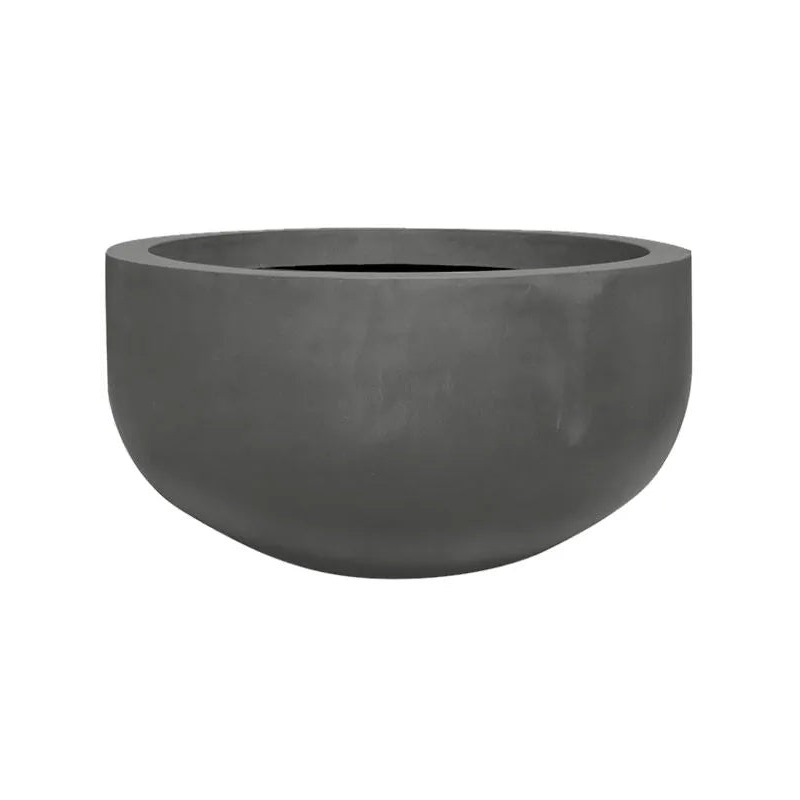Fiberstone Plant Pot 50cm Height 85cm Dia City Bowl S Grey