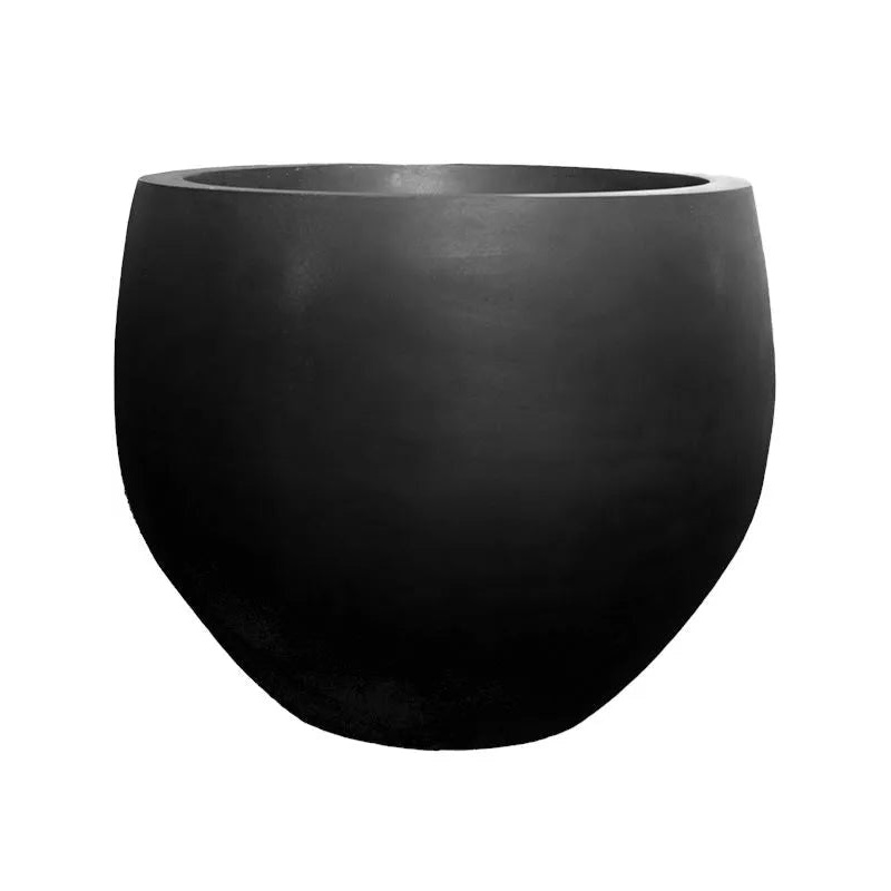 Fiberstone Plant Pot 73cm Height 77cm Dia Jumbo Orb S Black