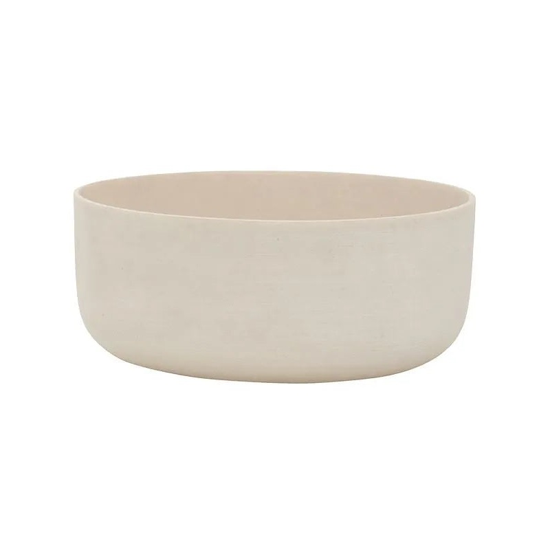 Refined Plant Pot 11cm Height 26cm Dia Eav XS Natural White