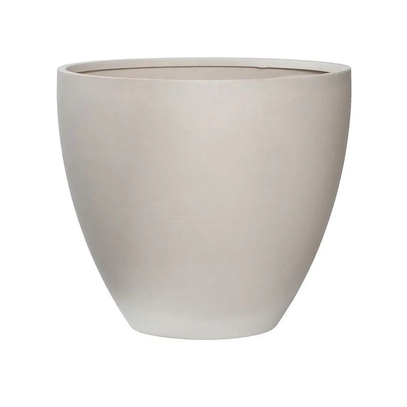 Refined Plant Pot 44cm Height 47cm Dia Jesslyn S Natural White