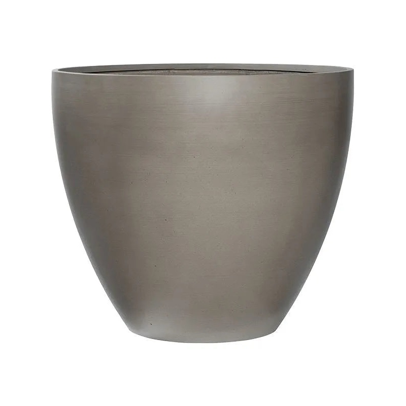 Refined Plant Pot 61cm Height 67cm Dia Jesslyn L Clouded Grey