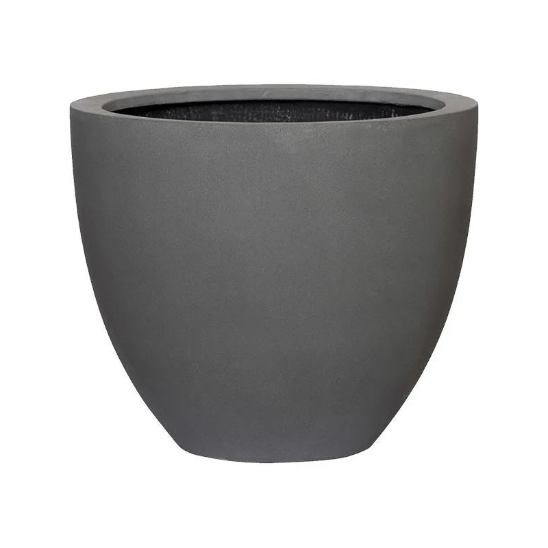 Fiberstone Plant Pot 36cm Height 38cm Dia Jesslyn XS Grey