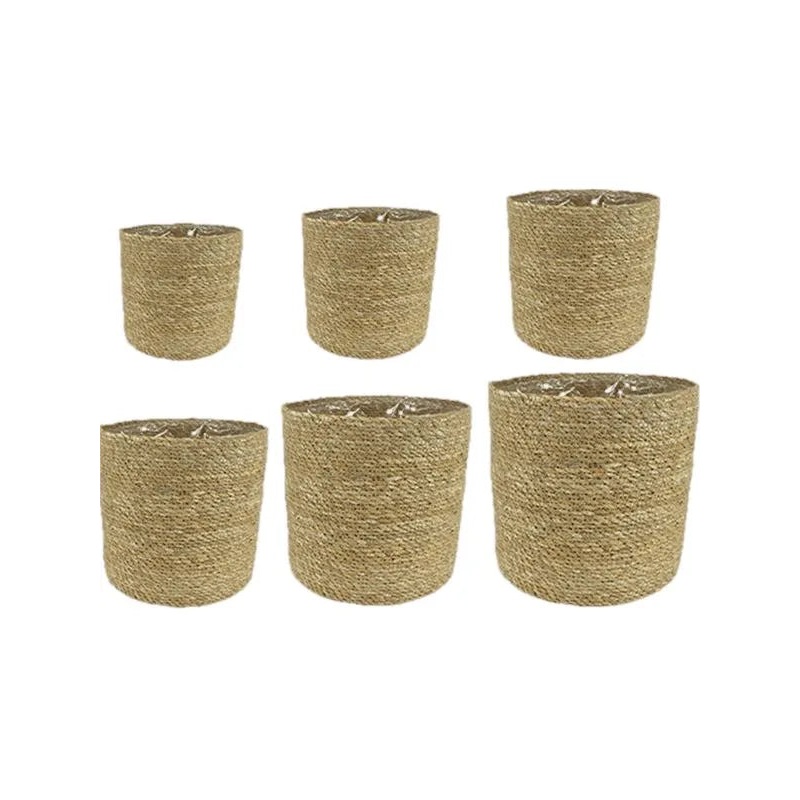 Stef Plant Pot 28cm Height cm Dia Pot Natural (set of 6)