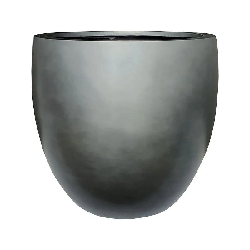 Baq Gradient Plant Pot 51cm Height 44cm Dia Balloon Matt Grey