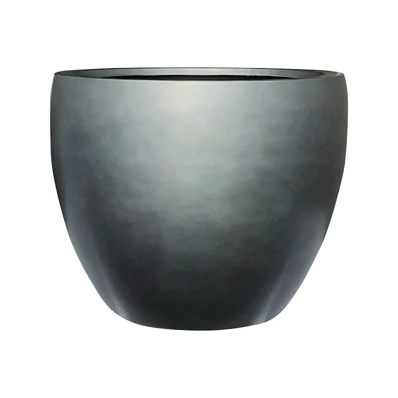 Baq Gradient Plant Pot 70cm Height 76cm Dia Couple Matt Grey
