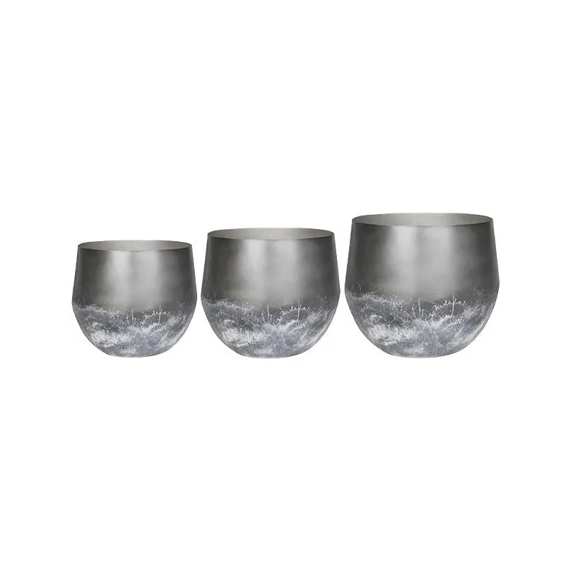 Elisa Plant Pot 39cm Height cm Dia Pot Mystic Earth (set of 3)