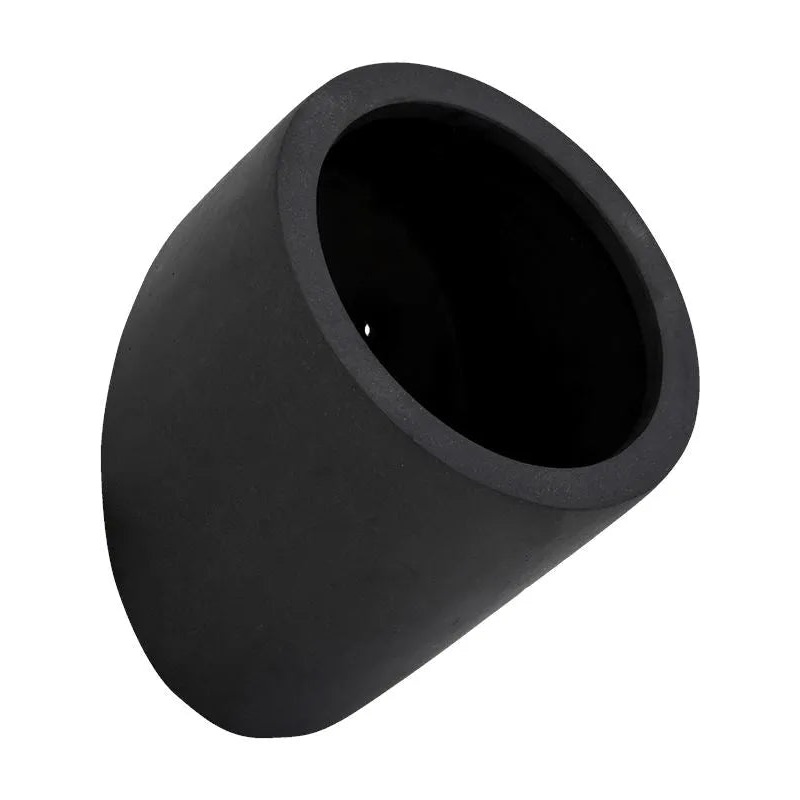 Natural Wally Plant Pot 20cm Height 19cm Dia Puk M Black