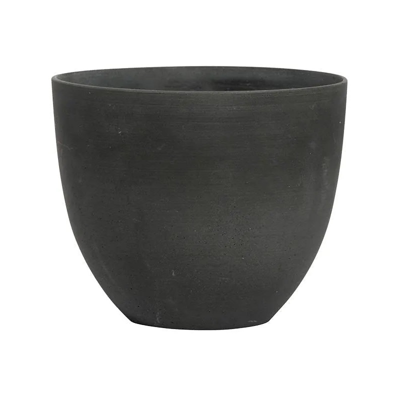 Refined Plant Pot 15cm Height 17cm Dia Coral S Pine Green