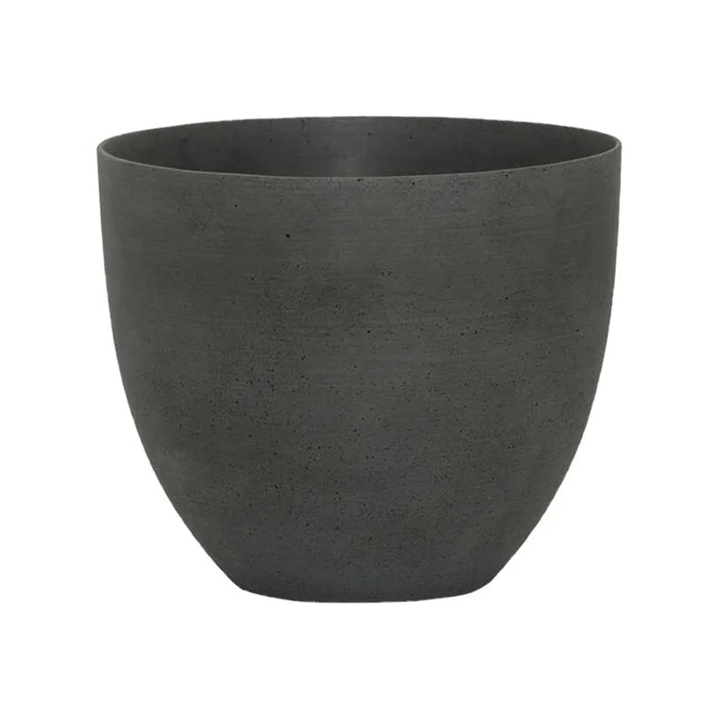 Refined Plant Pot 21cm Height 24cm Dia Coral M Pine Green