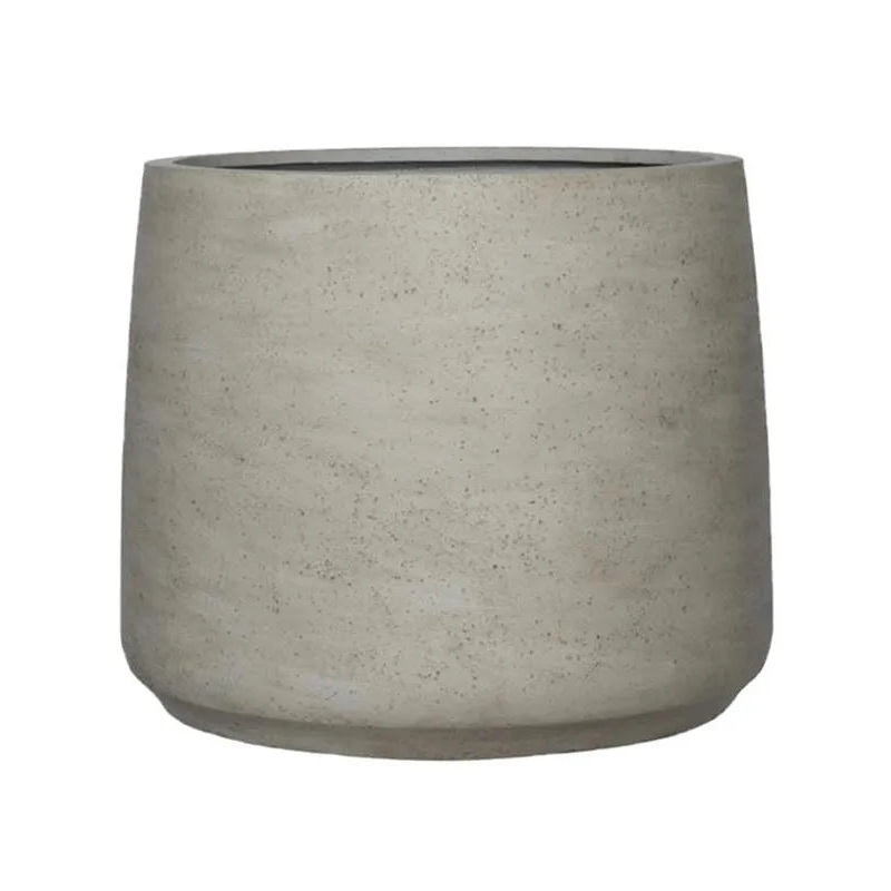 Urban Plant Pot 77cm Height 80cm Dia Jumbo Patt S Beige Washed