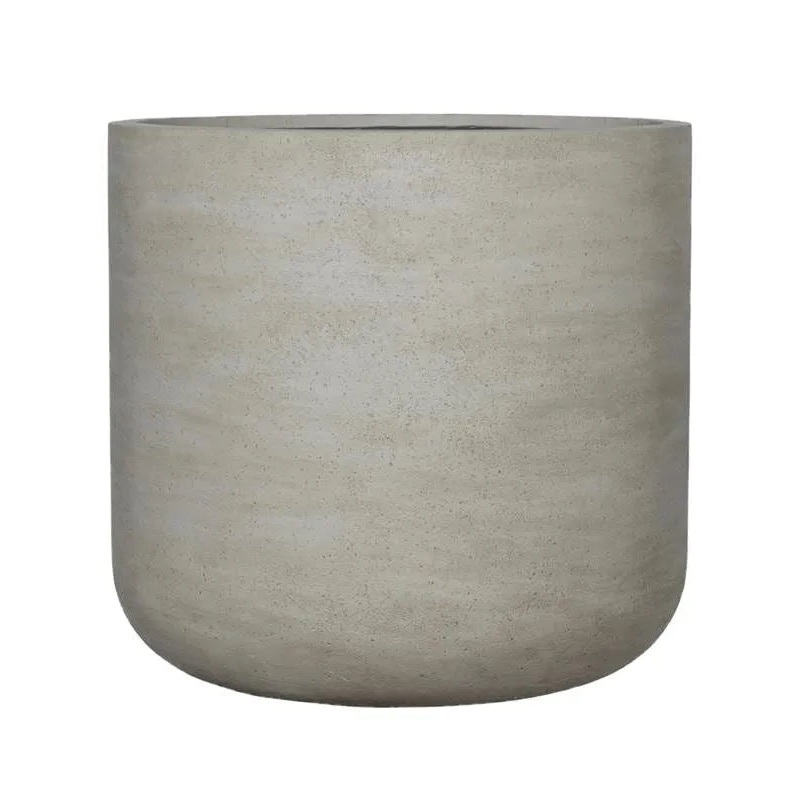 Urban Plant Pot 81cm Height 75cm Dia Jumbo Charlie M Beige Washed