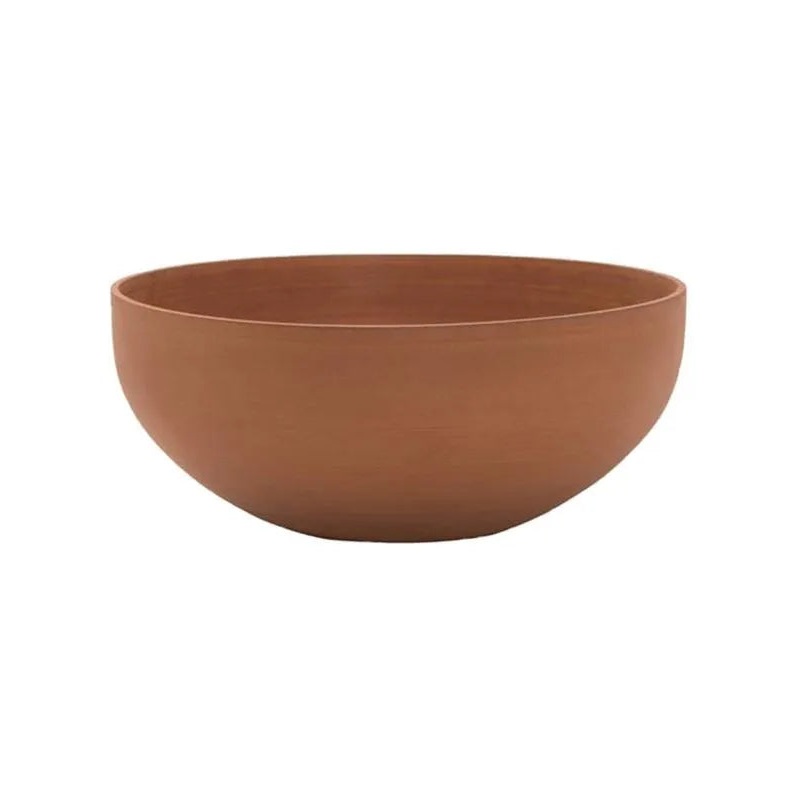 Refined Plant Pot 16cm Height 35cm Dia Morgana XS Canyon Orange
