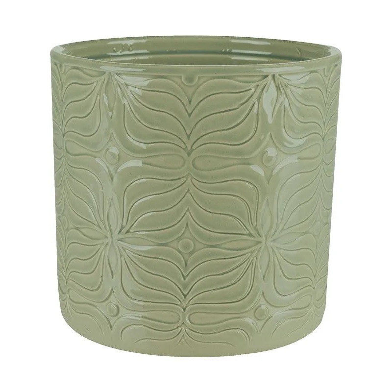 Sil Plant Pot 13cm Height 12cm Dia Pot Mint