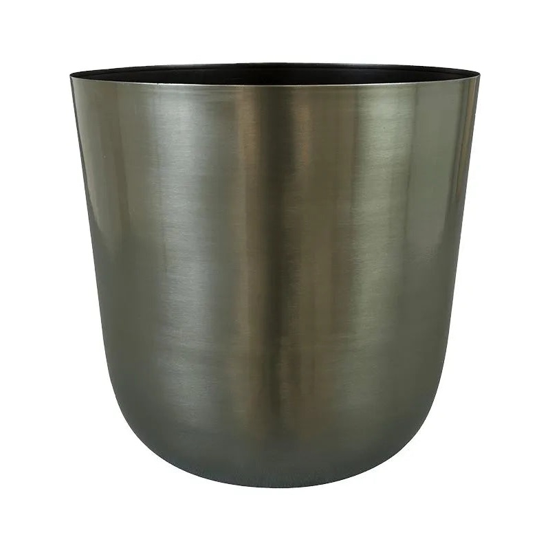 Mayk Plant Pot 26cm Height 24.5cm Dia Pot Green