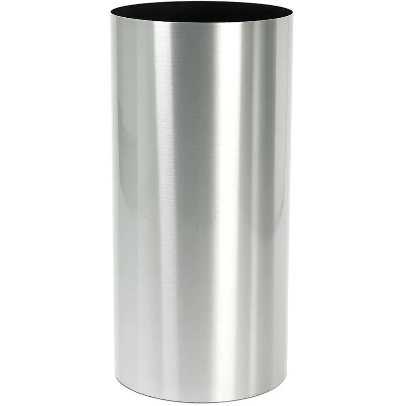 Alure Pilaro Plant Pot 75cm Height 30cm Dia Aluminium brushed lacquered