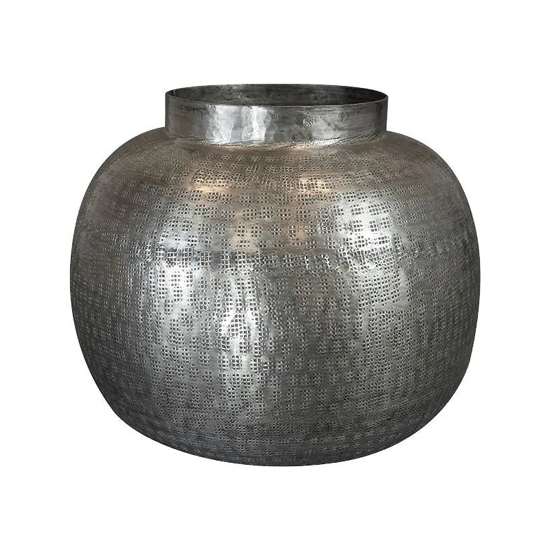 Nynke Plant Pot 24cm Height 14cm Dia Pot Tall Lead