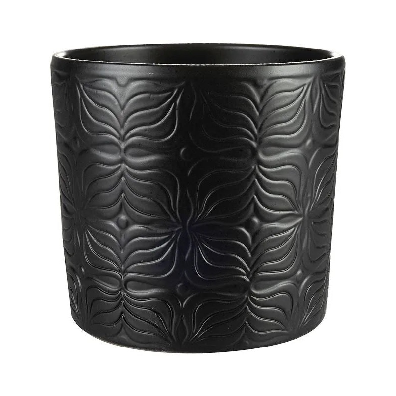 Sil Plant Pot 15cm Height 15cm Dia Pot Matt Black