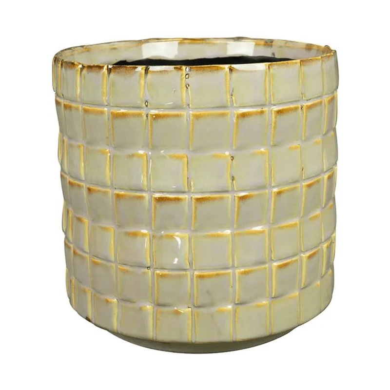 Stian Plant Pot 20cm Height 19cm Dia Pot Soft Jade