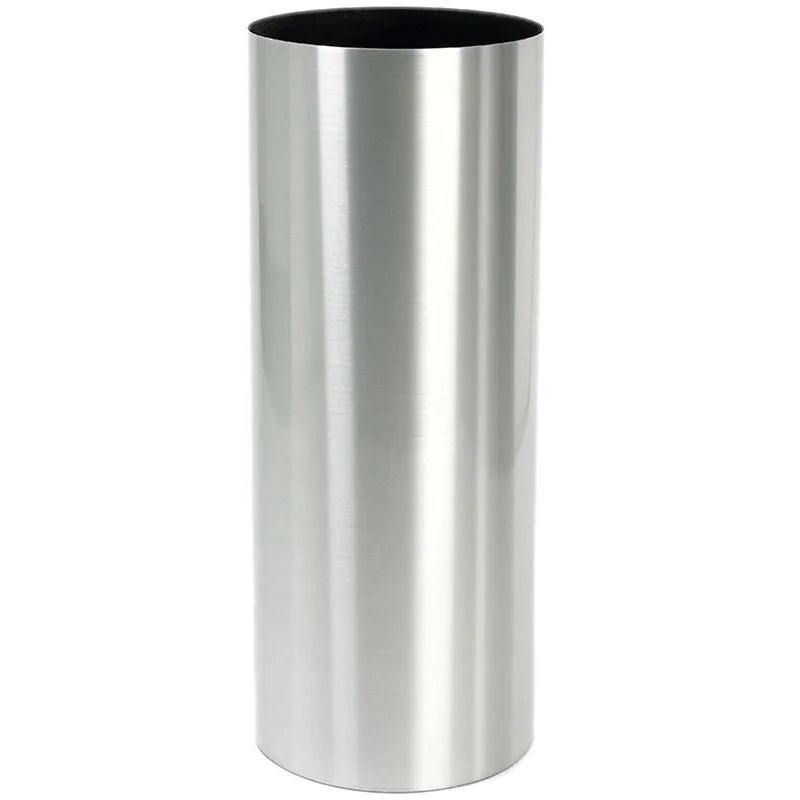 Alure Pilaro Plant Pot 90cm Height 30cm Dia Aluminium brushed lacquered