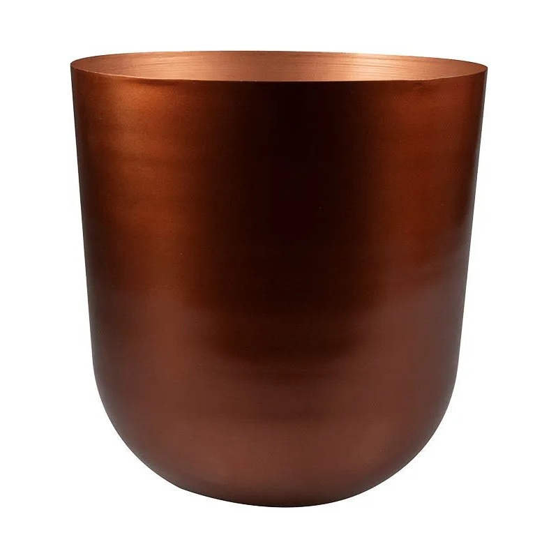 Mayk Plant Pot 26cm Height 24.5cm Dia Pot Copper