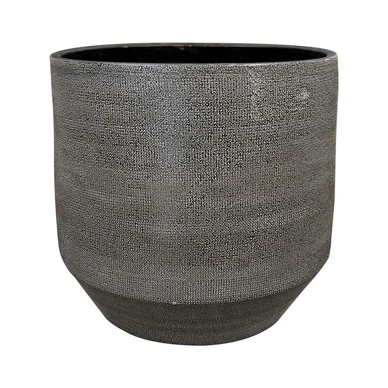 Norell Plant Pot 38cm Height 39cm Dia Pot Latte Brown