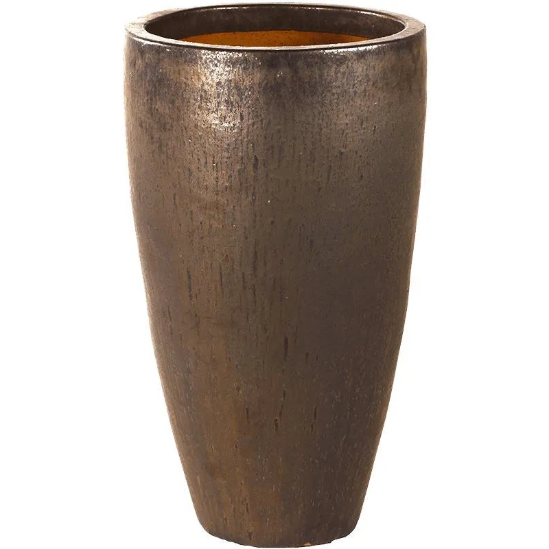 Plain Plant Pot 69cm Height 33cm Dia Partner Sepia