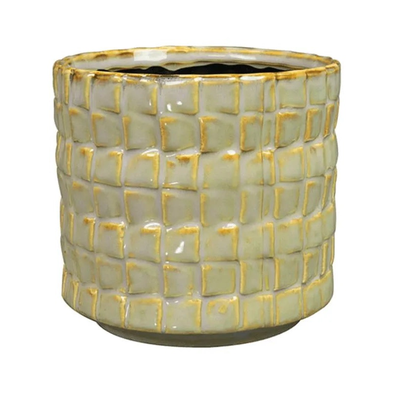 Stian Plant Pot 12cm Height 11cm Dia Pot Soft Jade