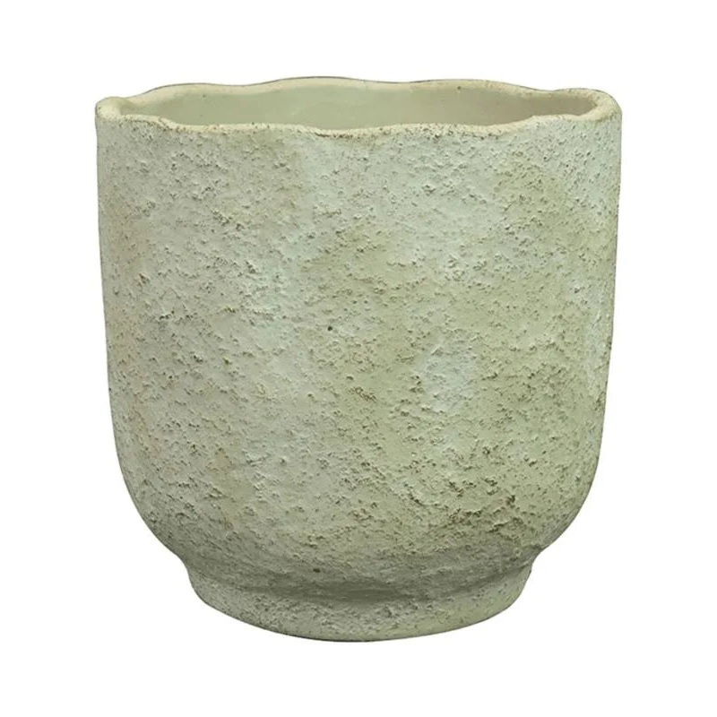 Dave Plant Pot 17cm Height 15cm Dia Pot Cool Grey