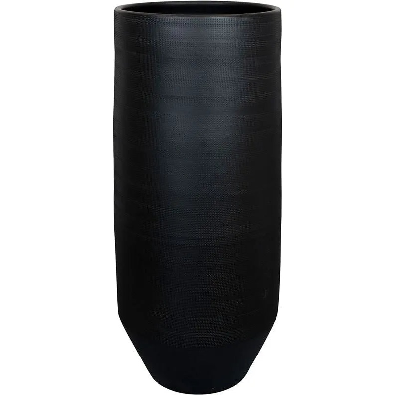 Norell Plant Pot 70cm Height 28cm Dia Pot Tall Black