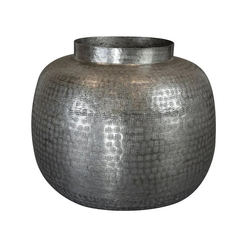 Nynke Plant Pot 28cm Height 17cm Dia Pot Tall Lead