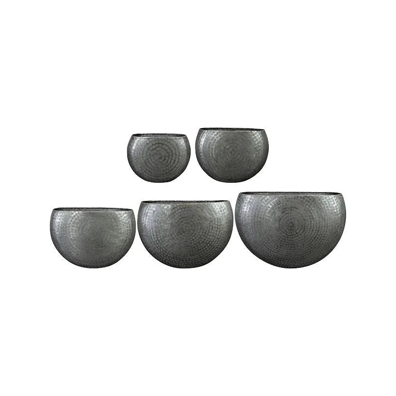 Nynke Plant Pot 37cm Height cm Dia Planter Lead (set of 5)