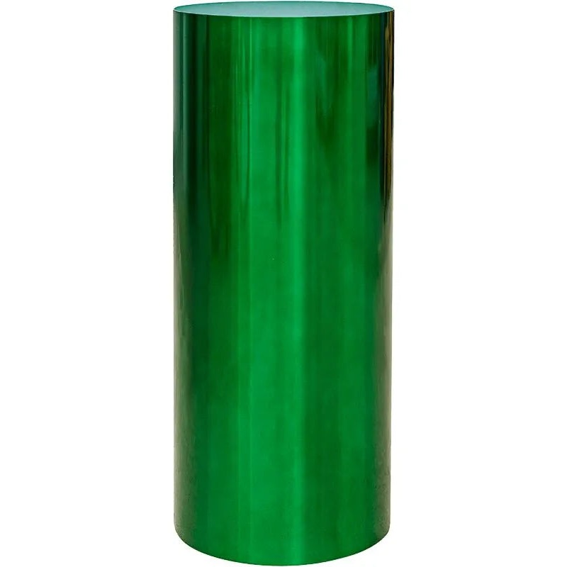 Superline Pilaro Plant Pot 75cm Height 29cm Dia On ring transparent green