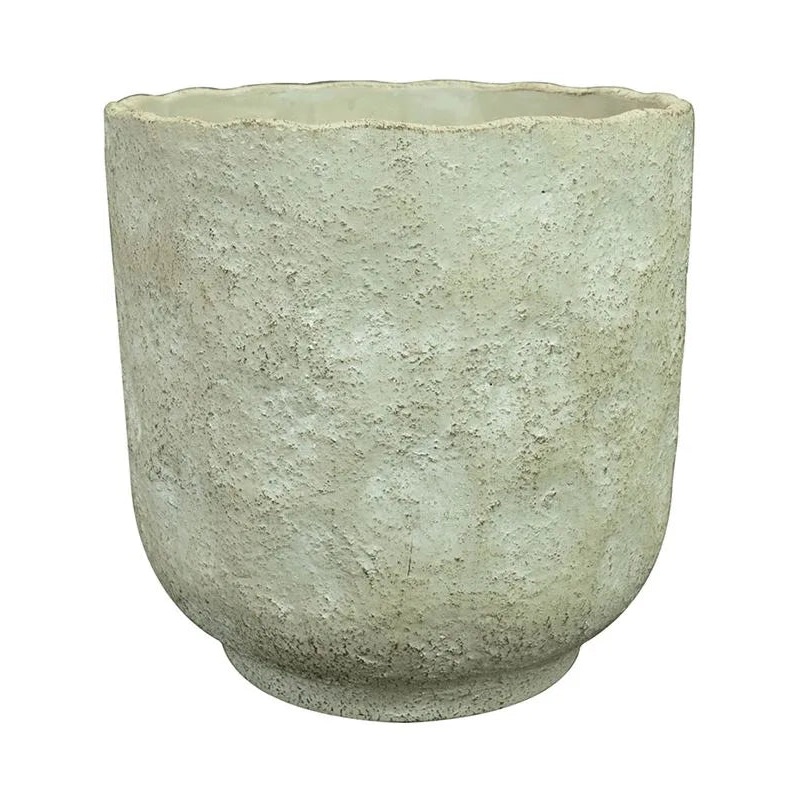 Dave Plant Pot 24cm Height 22cm Dia Pot Cool Grey