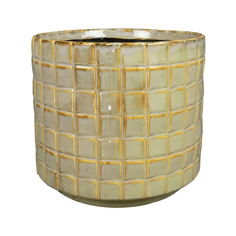 Stian Plant Pot 22cm Height 23cm Dia Pot Soft Jade