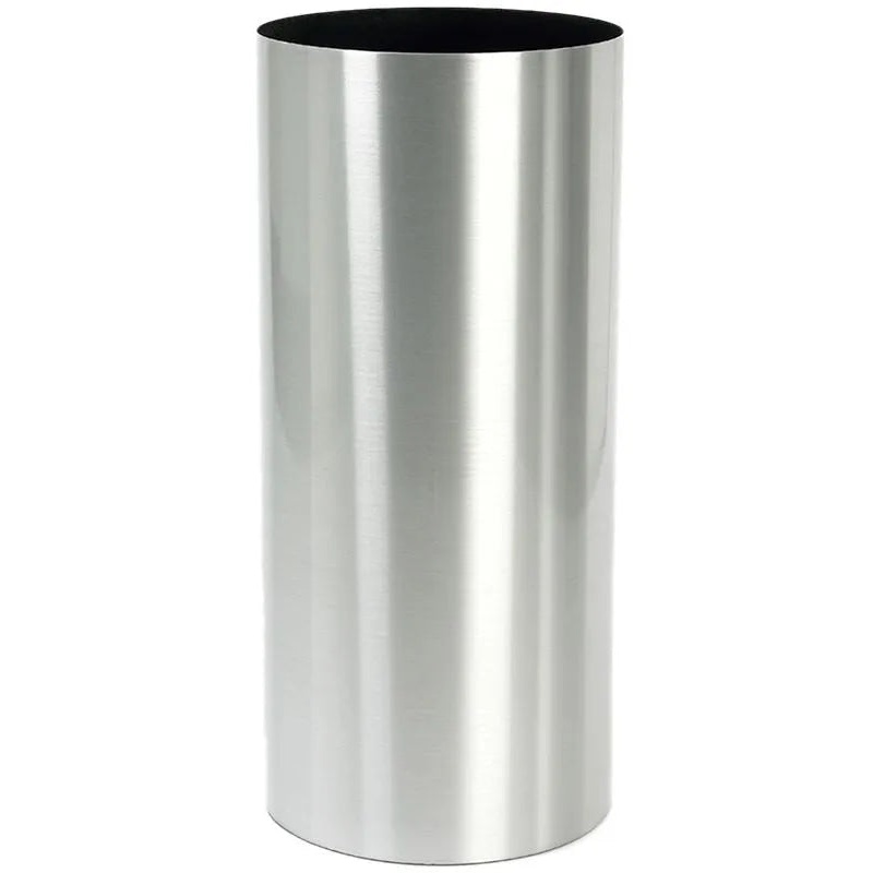 Alure Pilaro Plant Pot 90cm Height 35cm Dia Aluminium brushed lacquered