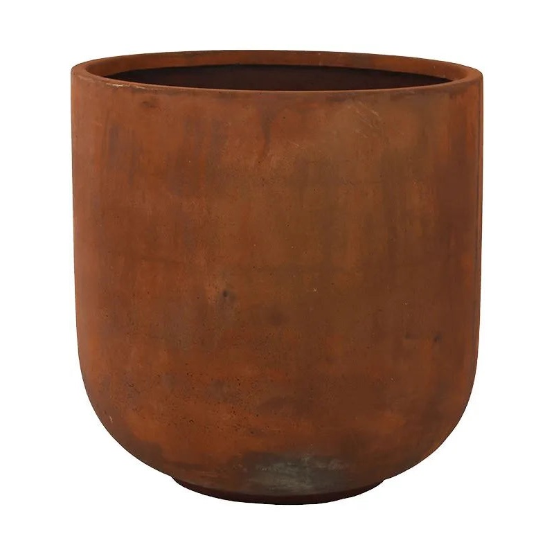 Static (GRC) Plant Pot 51cm Height 44cm Dia Couple rusty