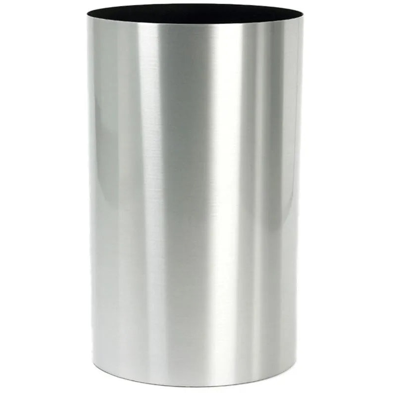 Alure Pilaro Plant Pot 60cm Height 30cm Dia Aluminium brushed lacquered