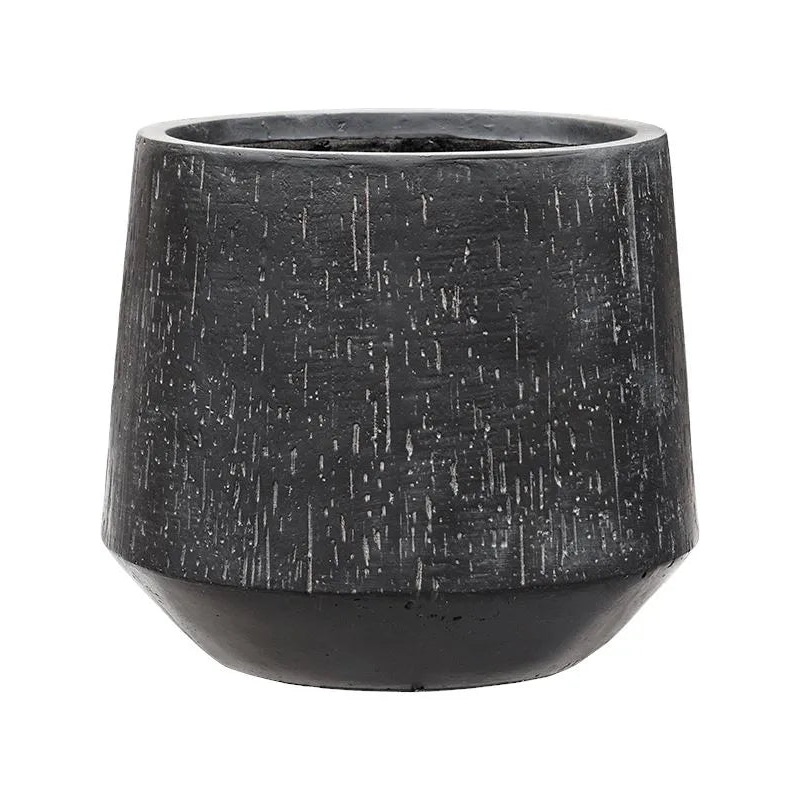 Baq Raindrop Plant Pot 37cm Height 31cm Dia Darcy Anthracite