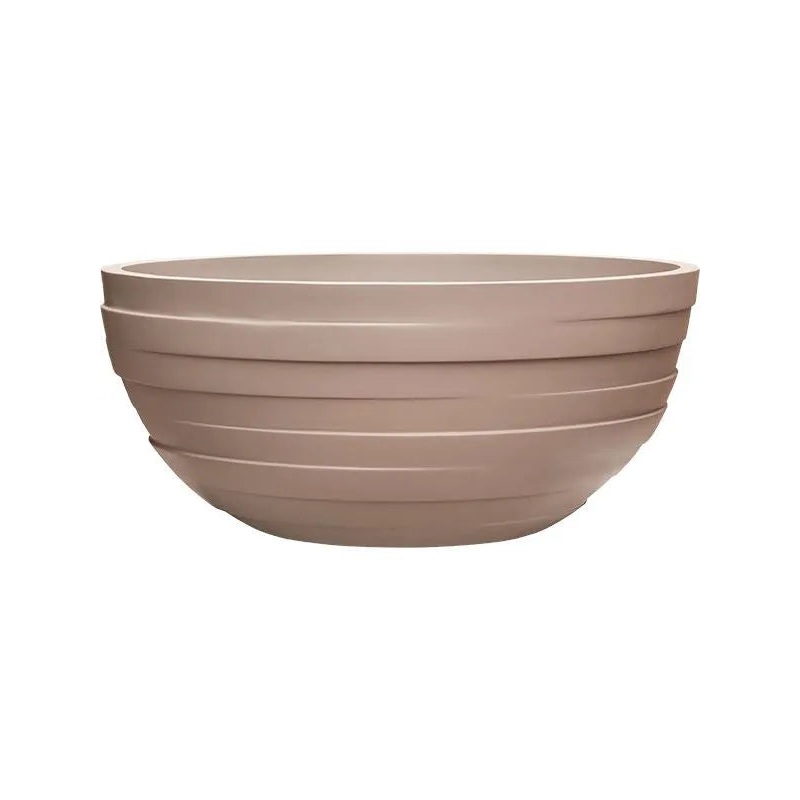 Circulum Natural Plant Pot 44cm Height 94cm Dia Bowl Cedar Grey