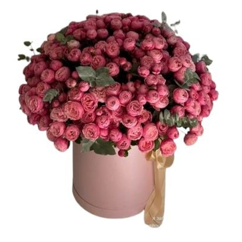 Luxury Coral Spray Roses Box