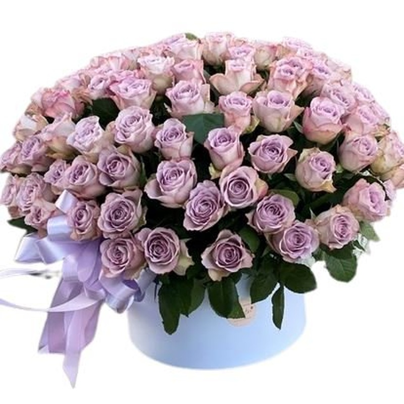 Luxury Lavender Roses Box