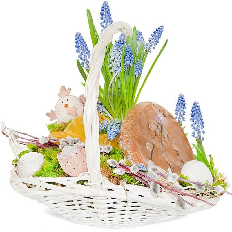 Muscari Easter Basket