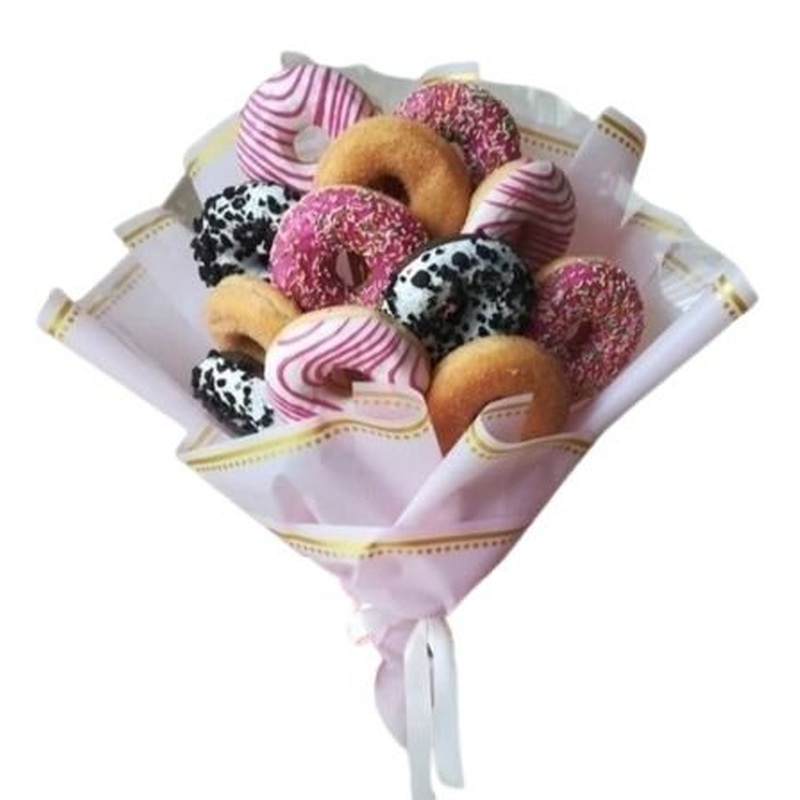 Delicious Sweet Bouquet of Doughnut