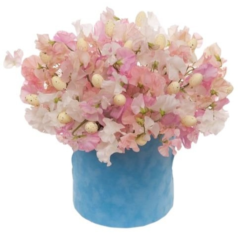 Pastel Luxury Box of Sweet Pea with Mini Eggs