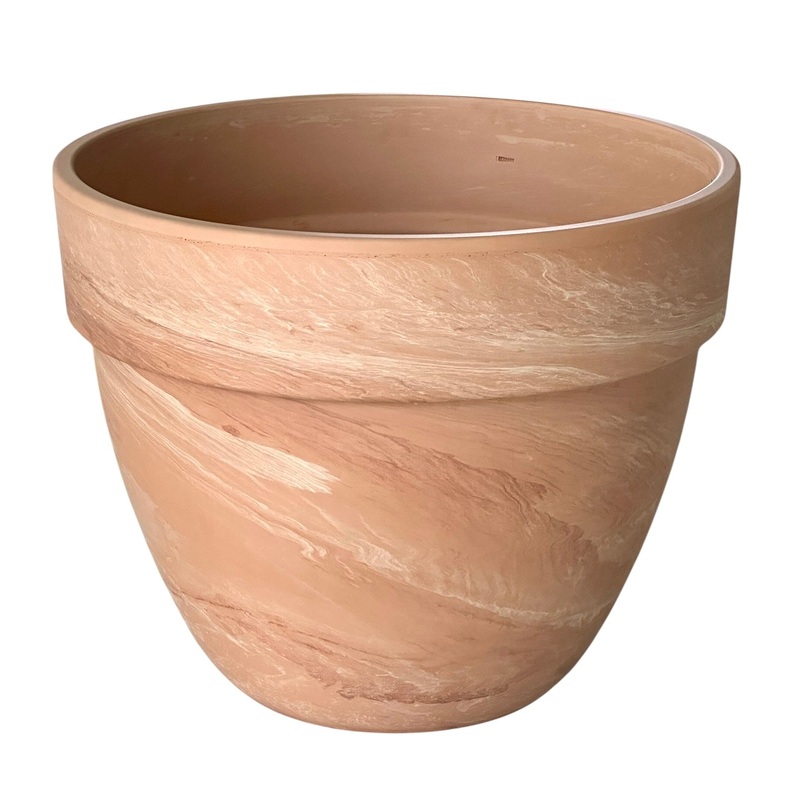 Large Luxury Terracotta Style Outdoor Planter (Marble Finish)