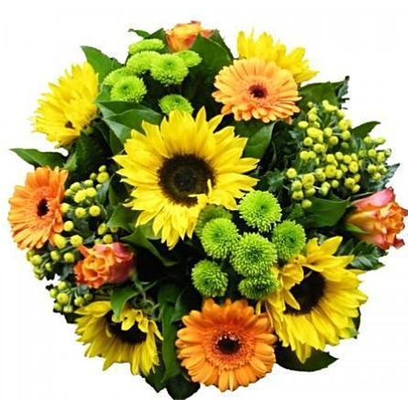 A Sunny Ray Flower Bouquet