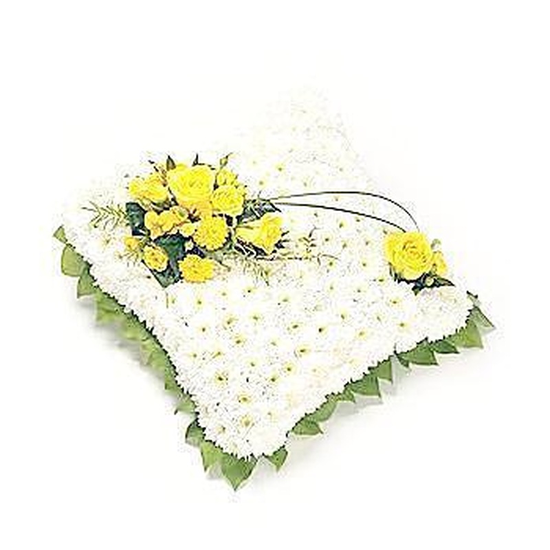 Classic Cushion  & Yellow Corsage